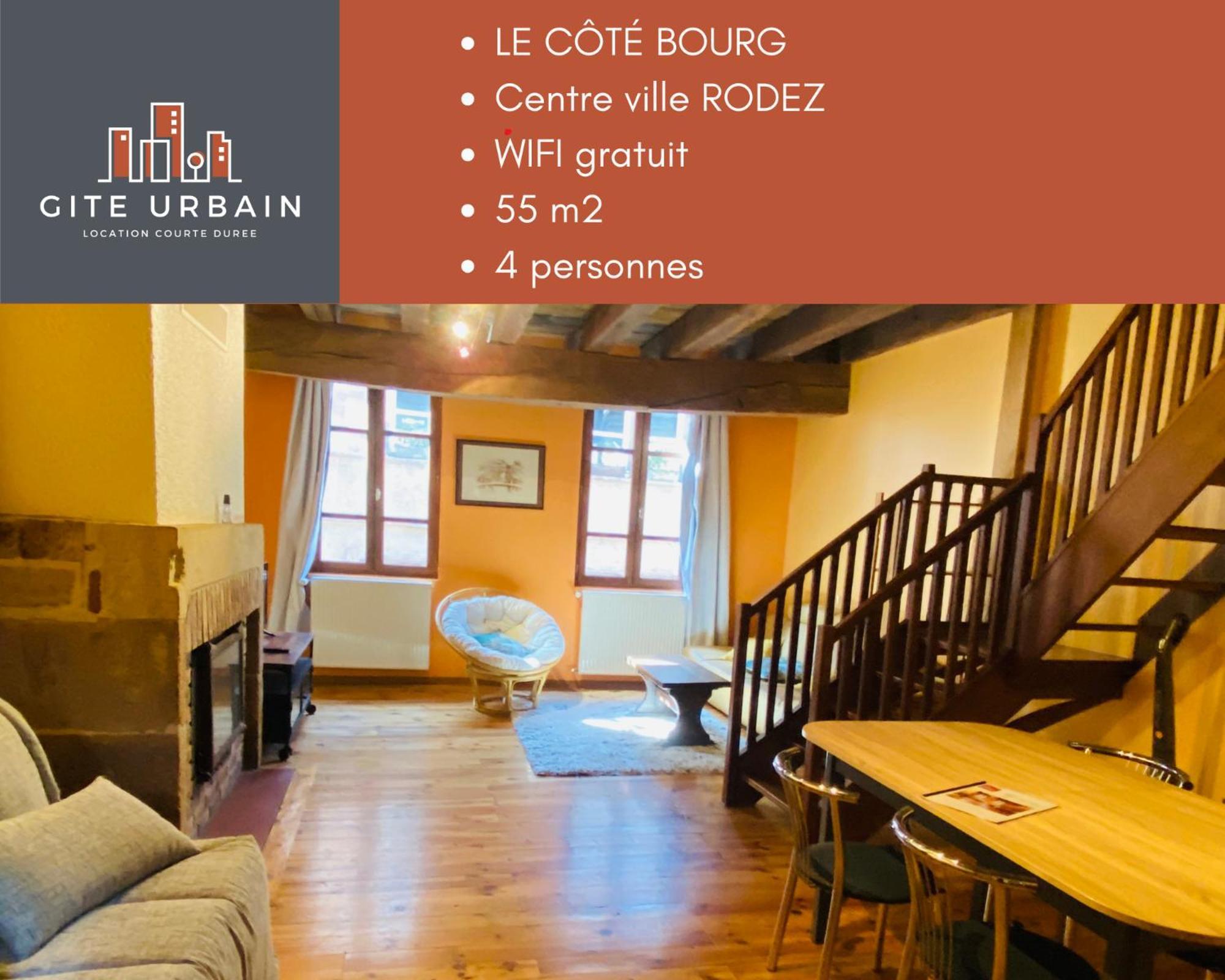 Gite Urbain - Cote Bourg روديه المظهر الخارجي الصورة