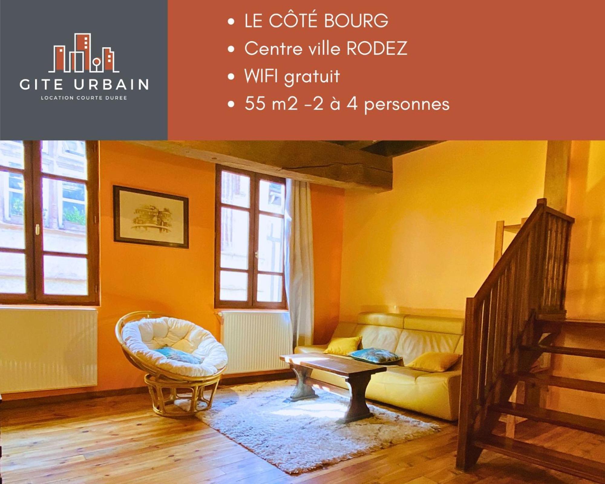 Gite Urbain - Cote Bourg روديه المظهر الخارجي الصورة